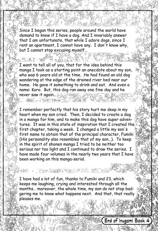 Inugami Chapter 19 page 43 - Chapter 19: Peace, Doubt, The World and a Poem