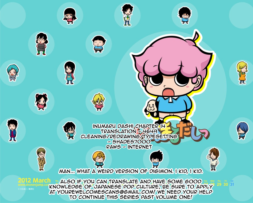 Inumarudashi Chapter 14 page 11 - Chapter 14: Got It!! Inumaru-kun