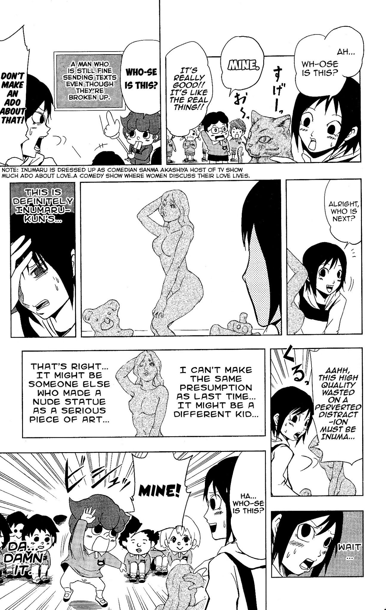 Inumarudashi Chapter 9.1 page 3 - Chapter 9.1: Violet Class's Clay Creations