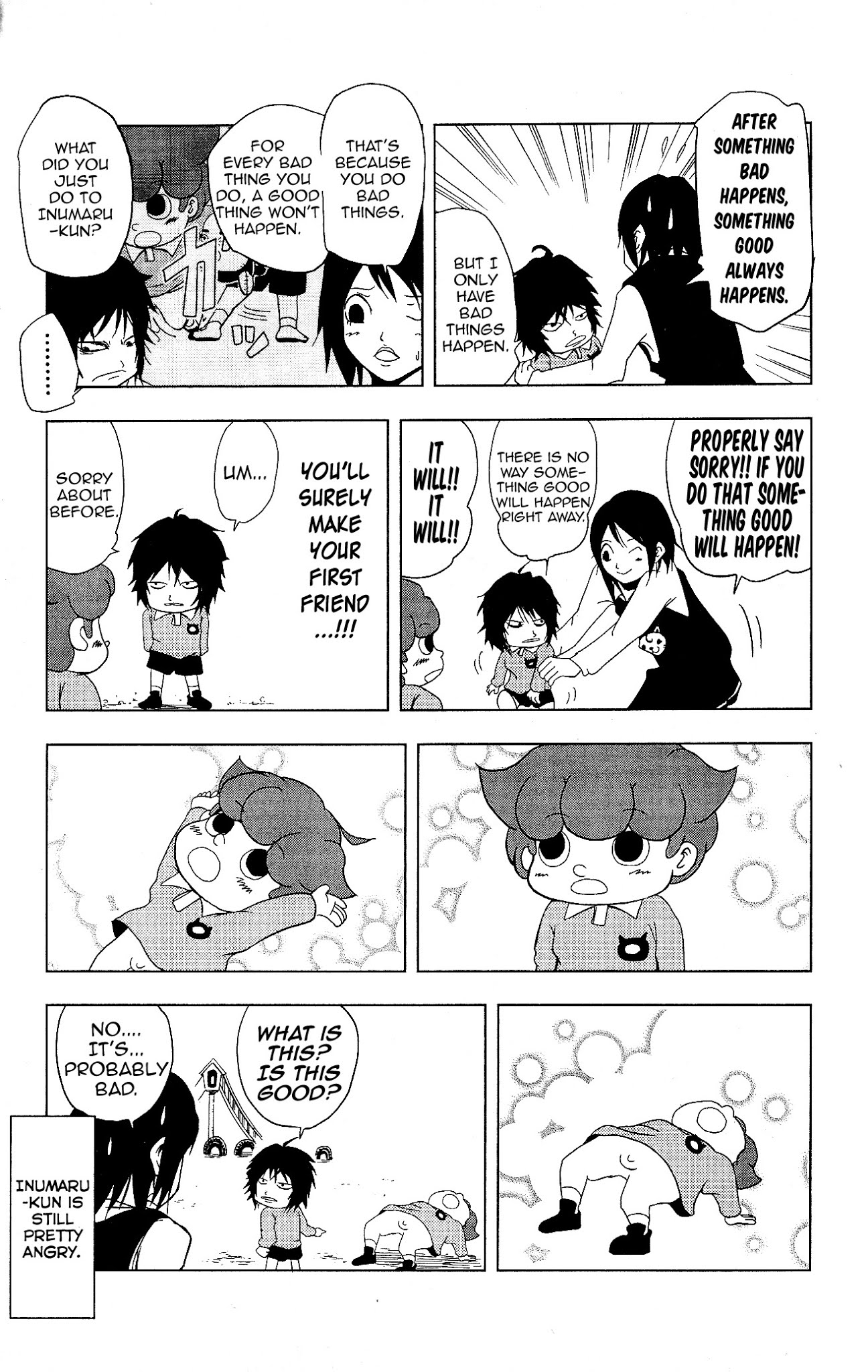 Inumarudashi Chapter 9.2 page 4 - Chapter 9.2: Torii-kun's Sad Story