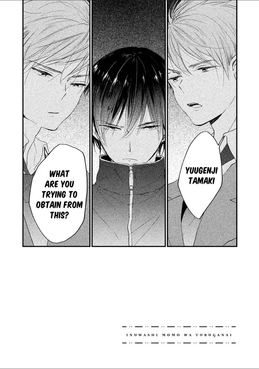 Inuwashi Momo wa Yuruganai Chapter 4 page 3 - Chapter 4 : Point of no Return