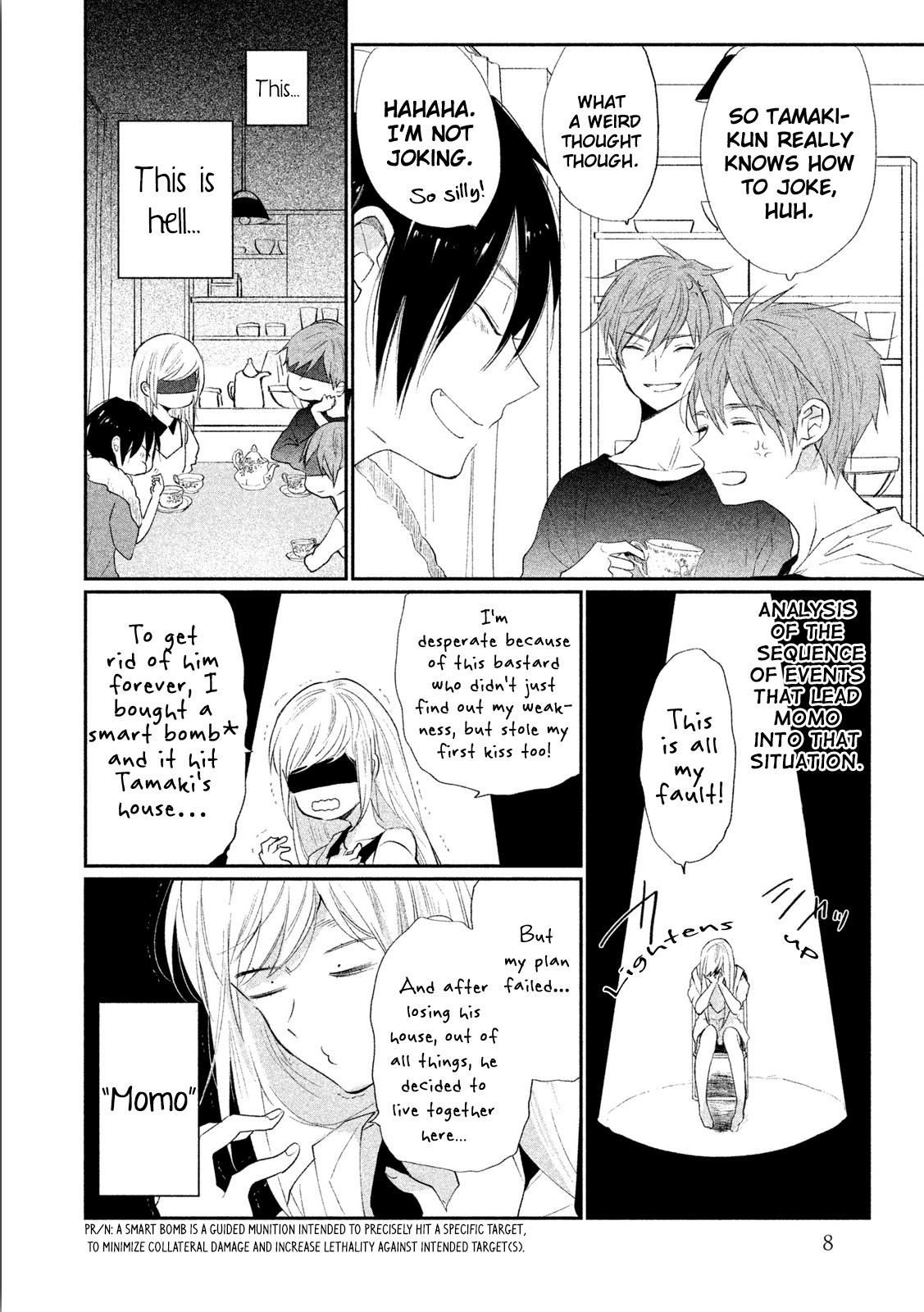 Inuwashi Momo wa Yuruganai Chapter 5 page 10 - Chapter 5: Fissure