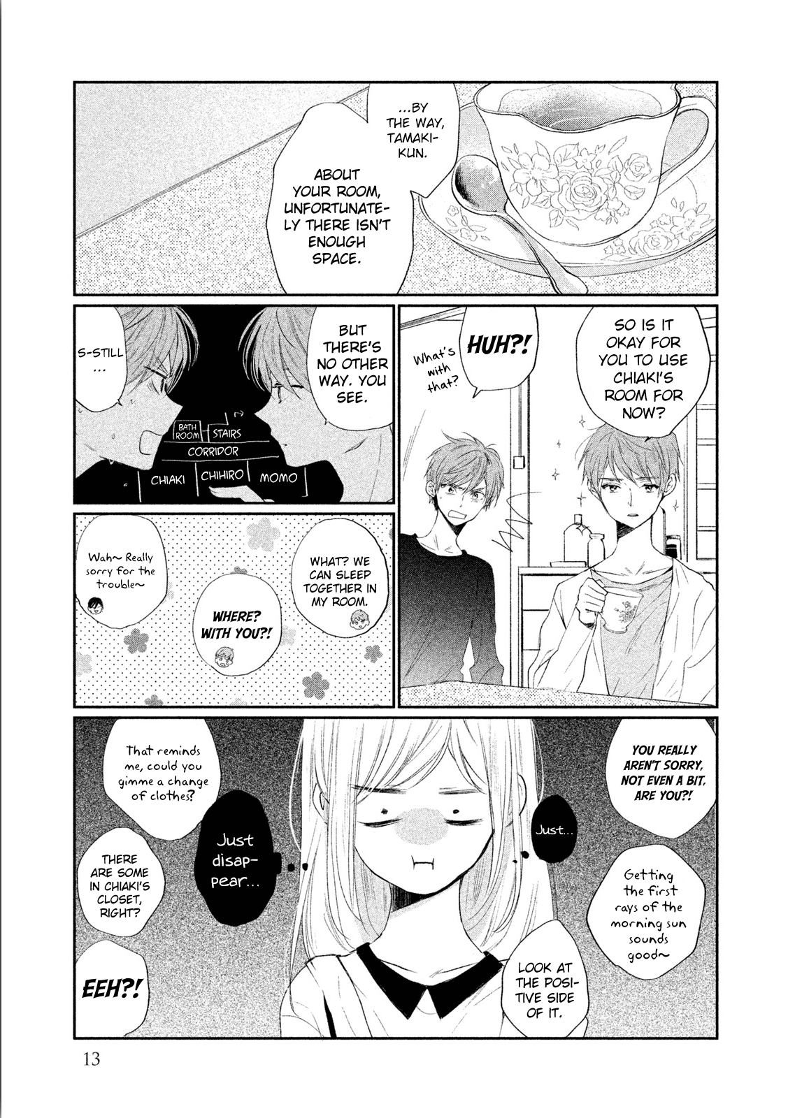 Inuwashi Momo wa Yuruganai Chapter 5 page 15 - Chapter 5: Fissure