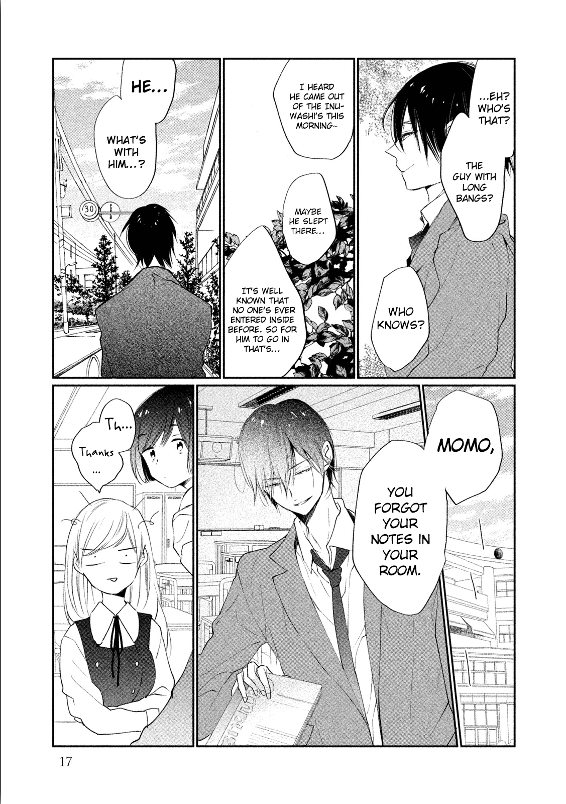 Inuwashi Momo wa Yuruganai Chapter 5 page 19 - Chapter 5: Fissure