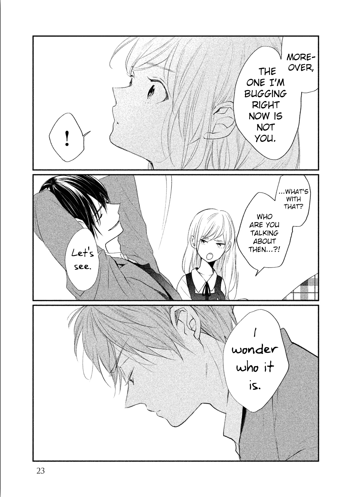 Inuwashi Momo wa Yuruganai Chapter 5 page 25 - Chapter 5: Fissure