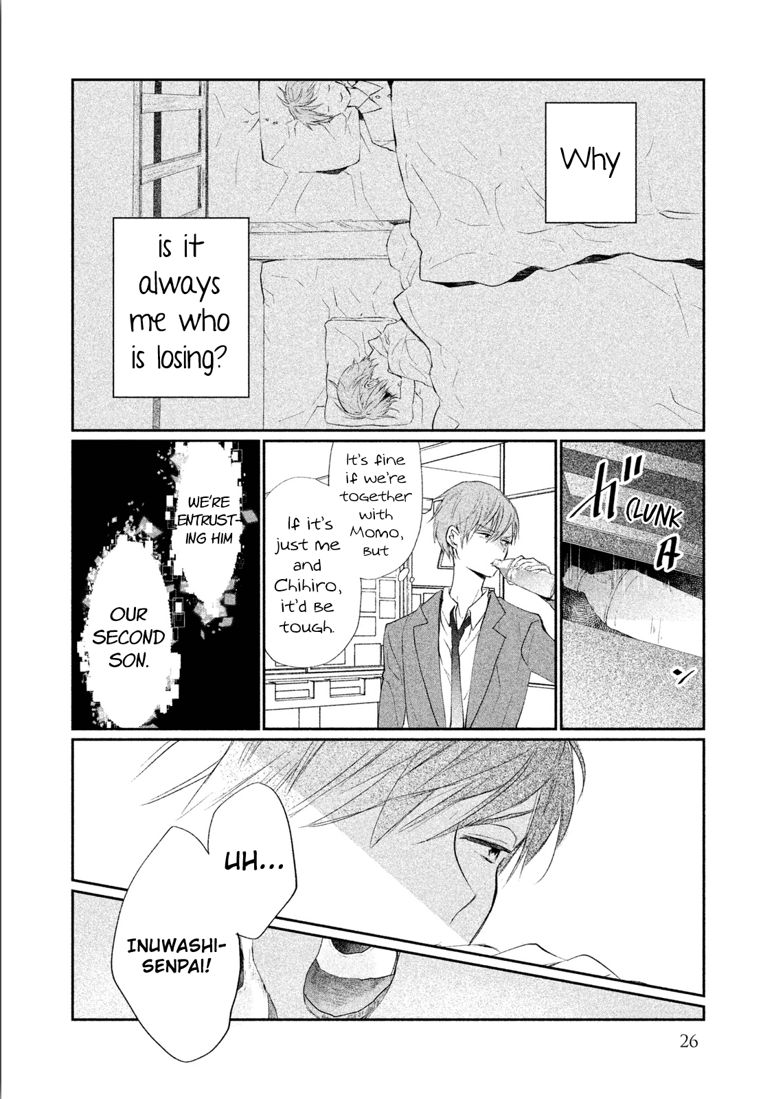 Inuwashi Momo wa Yuruganai Chapter 5 page 28 - Chapter 5: Fissure