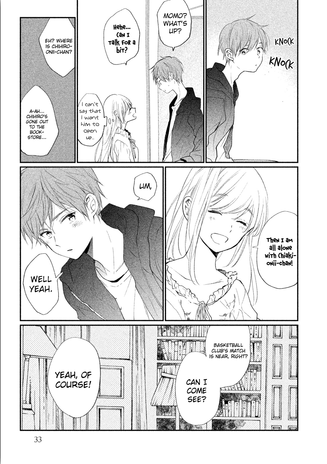 Inuwashi Momo wa Yuruganai Chapter 5 page 35 - Chapter 5: Fissure