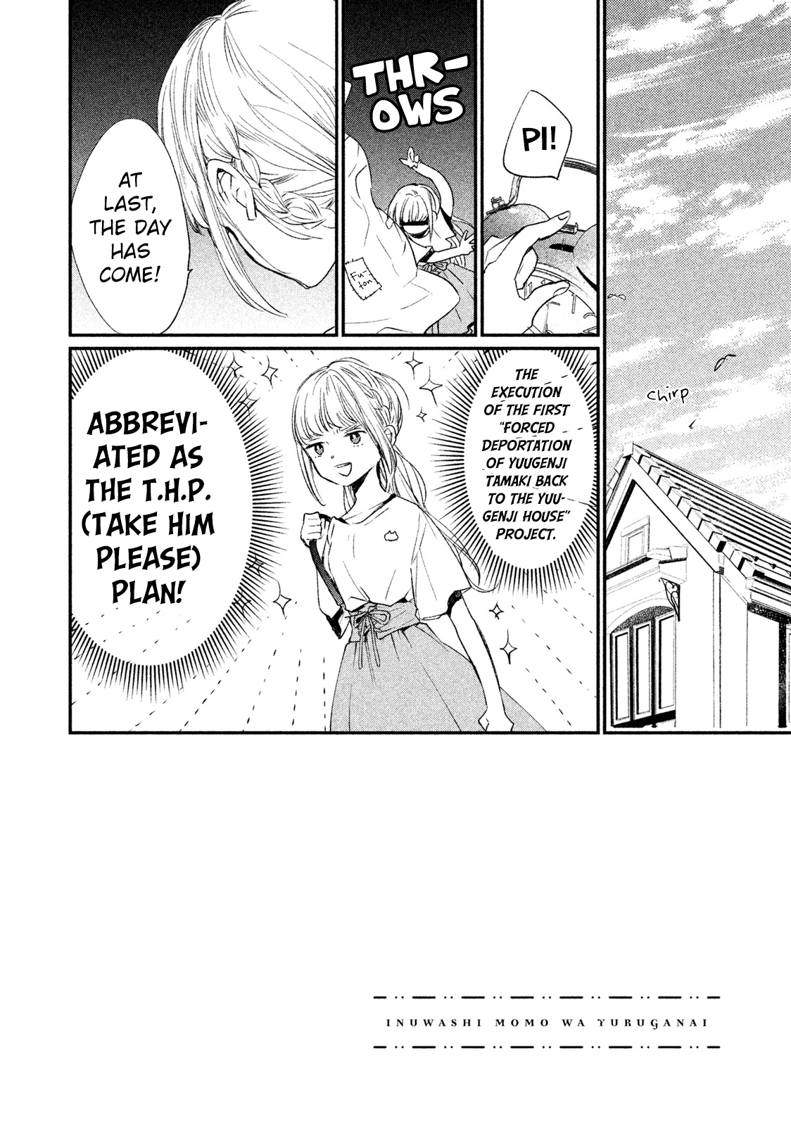 Inuwashi Momo wa Yuruganai Chapter 8 page 3 - Chapter 8: The Yuugenji House