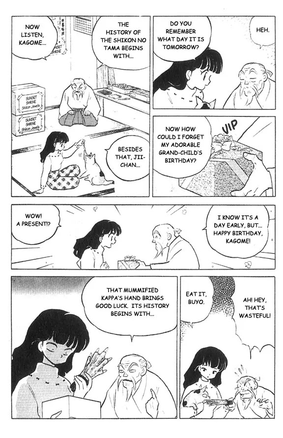InuYasha Chapter 1 page 10 - Chapter 1: The Sealed-away Boy