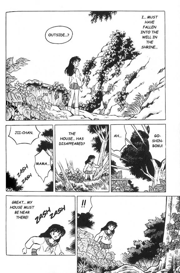 InuYasha Chapter 1 page 21 - Chapter 1: The Sealed-away Boy