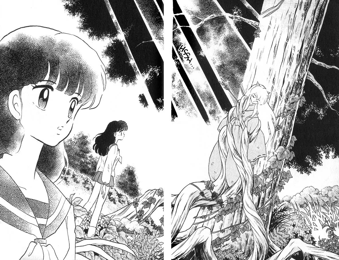 InuYasha Chapter 1 page 22 - Chapter 1: The Sealed-away Boy