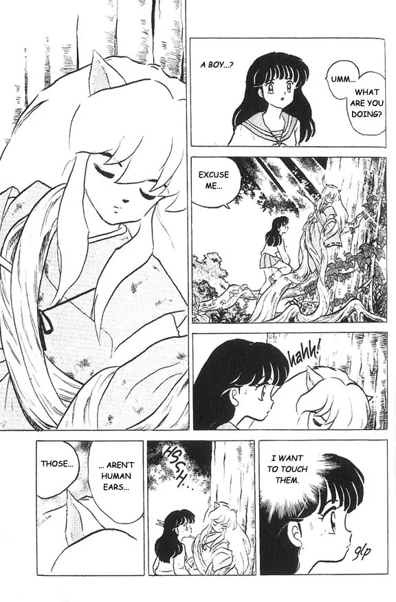 InuYasha Chapter 1 page 23 - Chapter 1: The Sealed-away Boy