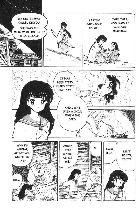 InuYasha Chapter 1 page 27 - Chapter 1: The Sealed-away Boy