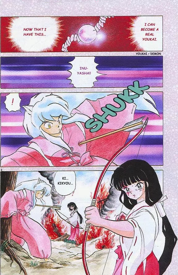 InuYasha Chapter 1 page 6 - Chapter 1: The Sealed-away Boy