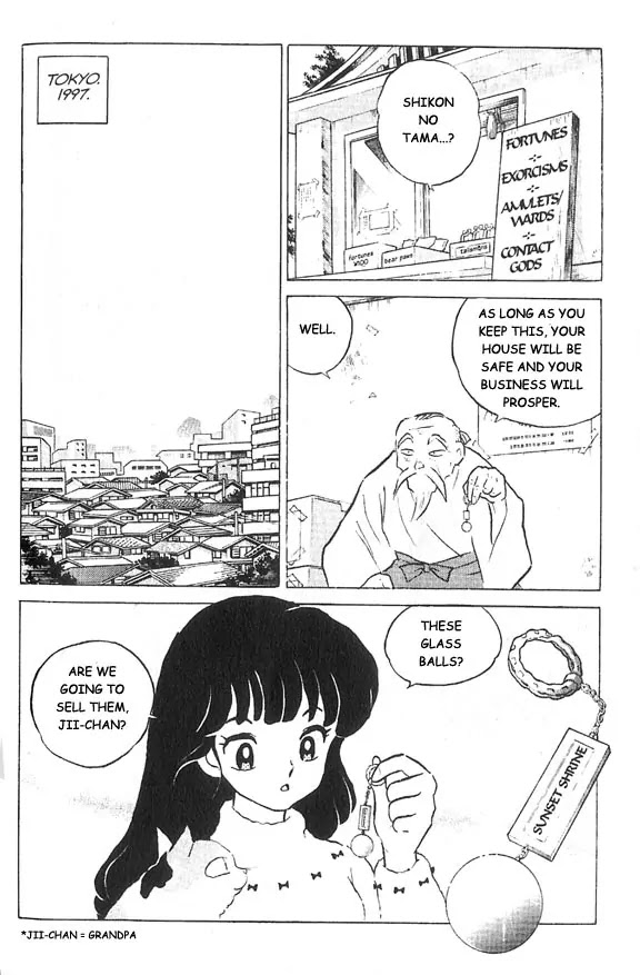 InuYasha Chapter 1 page 9 - Chapter 1: The Sealed-away Boy