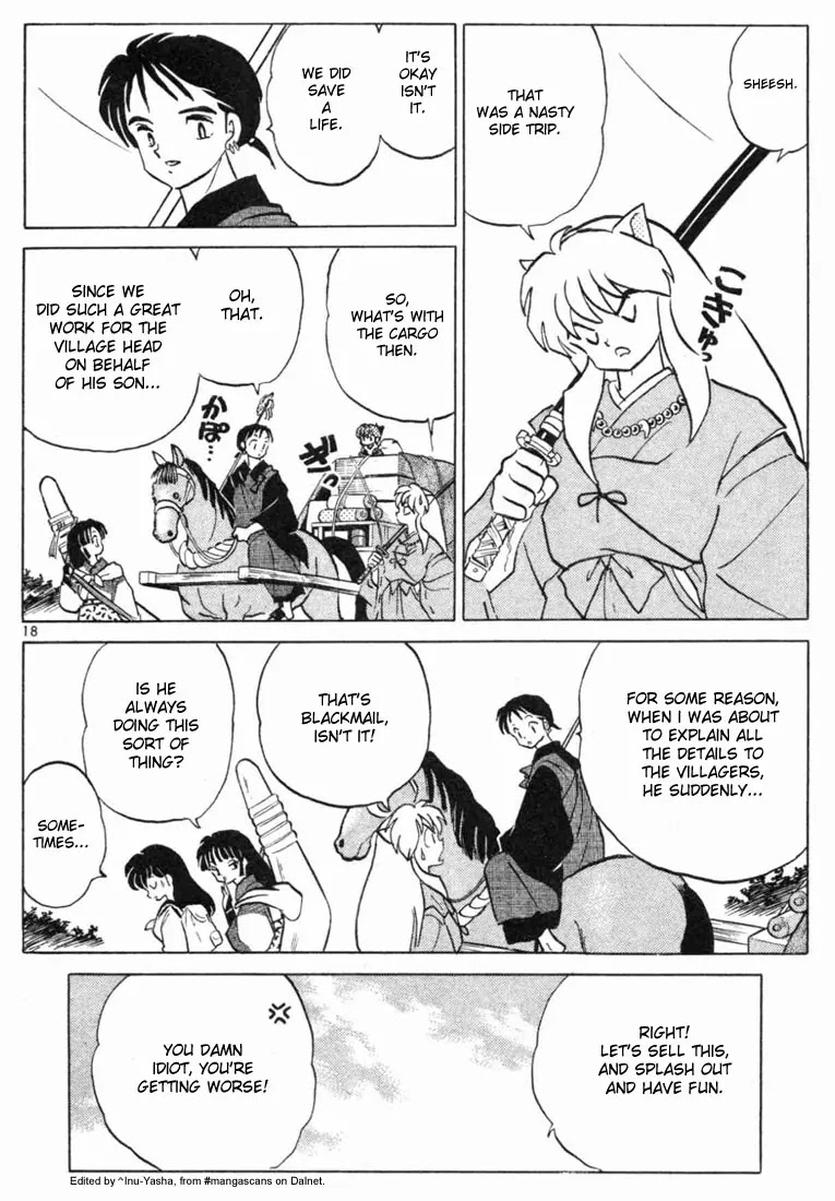 InuYasha Chapter 100 page 18 - Chapter 100: Judgment of the Snake