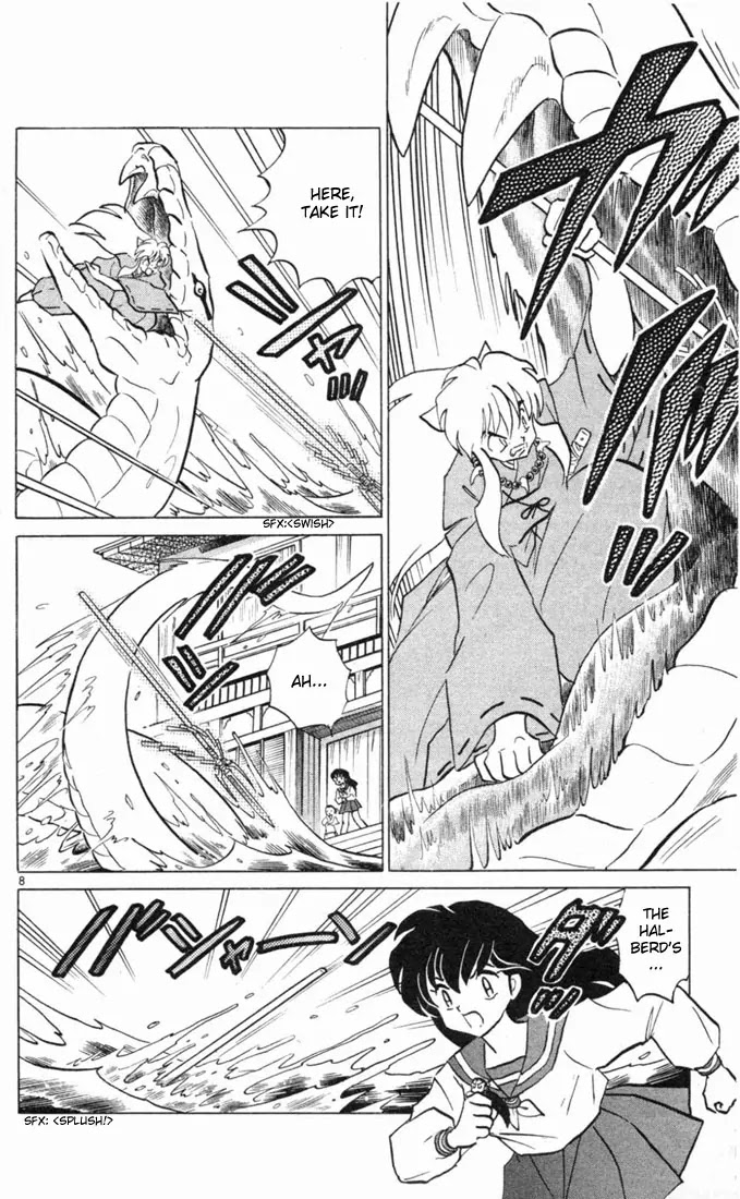 InuYasha Chapter 100 page 8 - Chapter 100: Judgment of the Snake