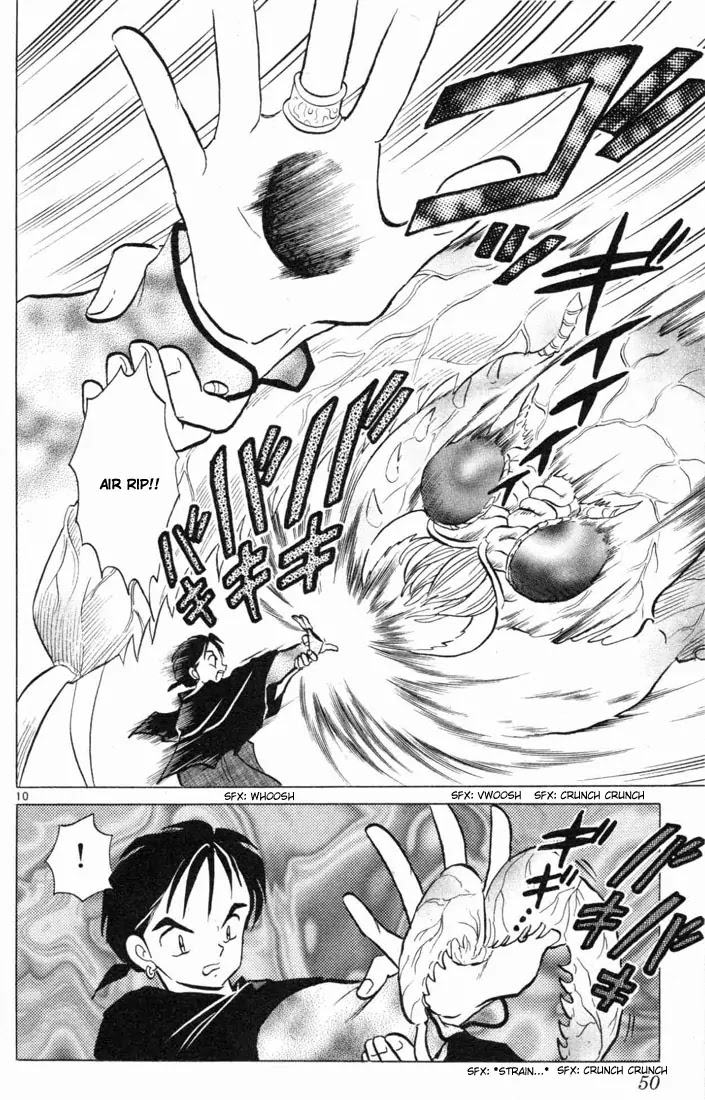 InuYasha Chapter 101 page 10 - Chapter 101: The Air-Rip Wound