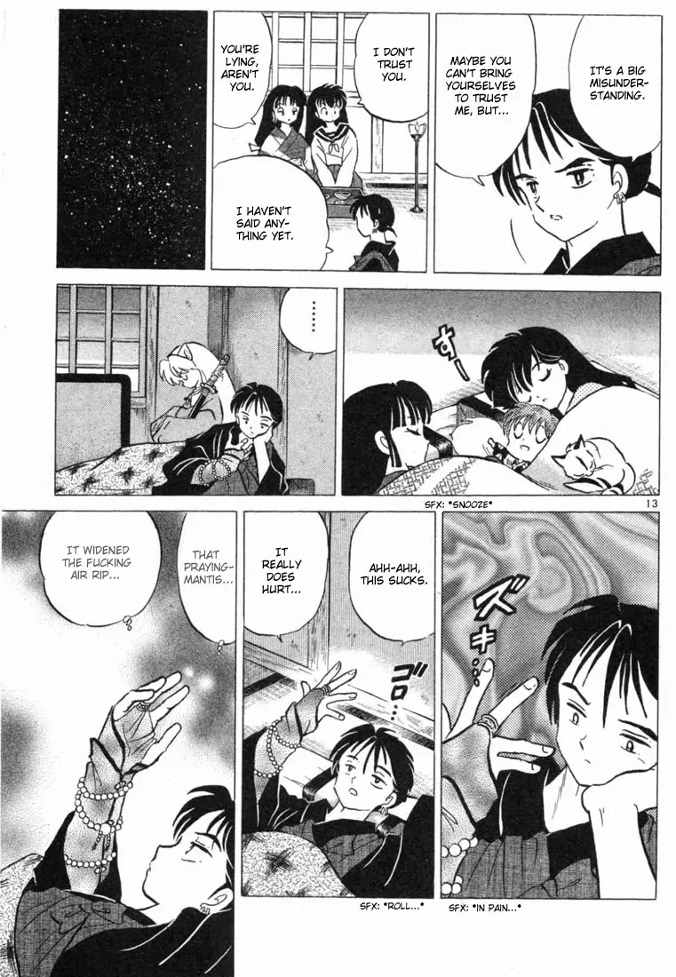 InuYasha Chapter 101 page 13 - Chapter 101: The Air-Rip Wound