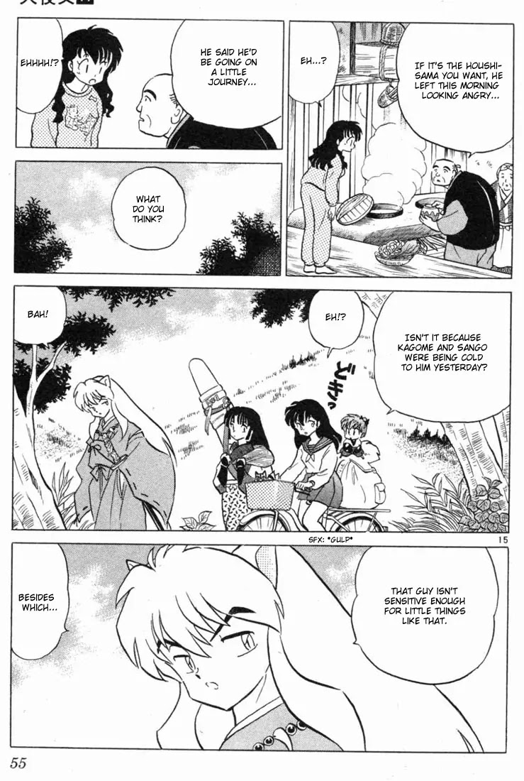 InuYasha Chapter 101 page 15 - Chapter 101: The Air-Rip Wound