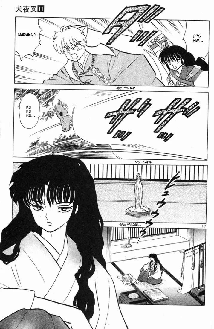 InuYasha Chapter 101 page 17 - Chapter 101: The Air-Rip Wound