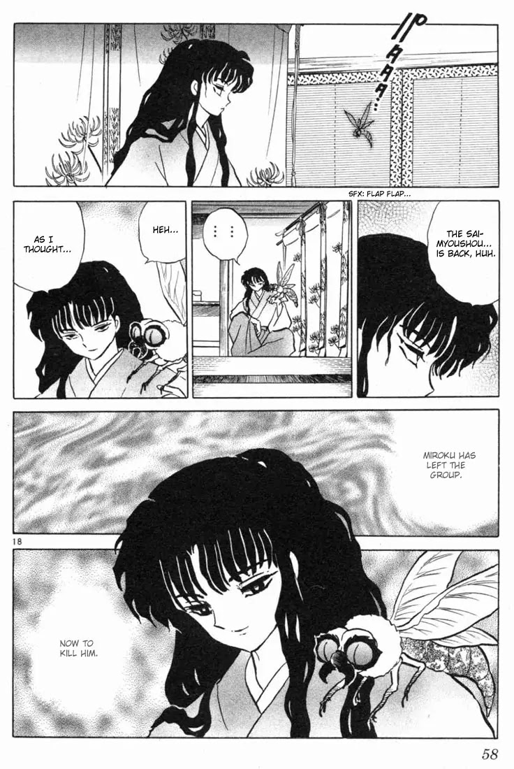 InuYasha Chapter 101 page 18 - Chapter 101: The Air-Rip Wound