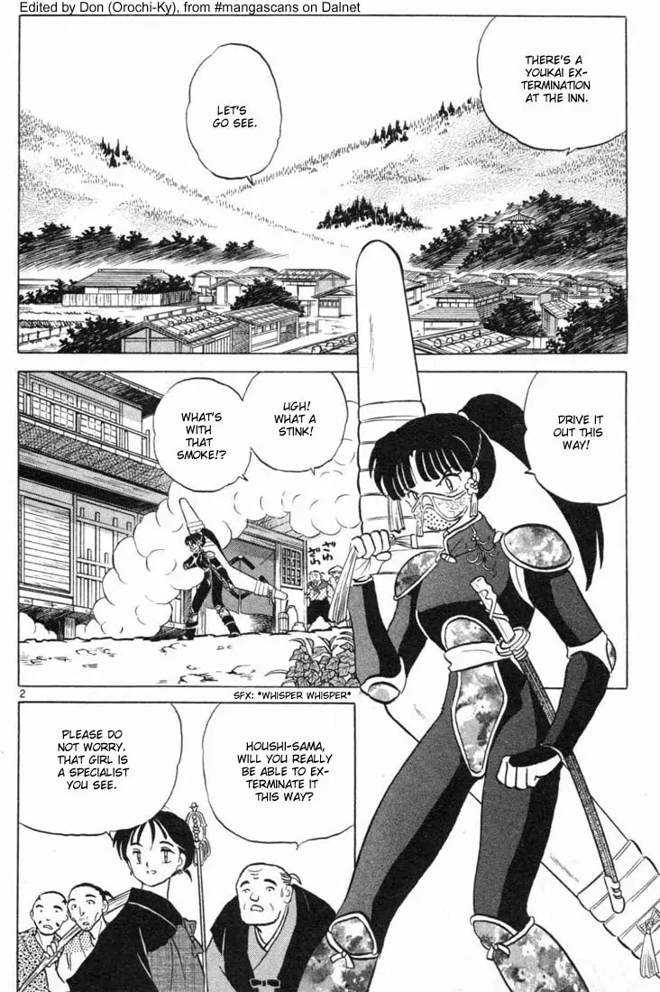 InuYasha Chapter 101 page 2 - Chapter 101: The Air-Rip Wound