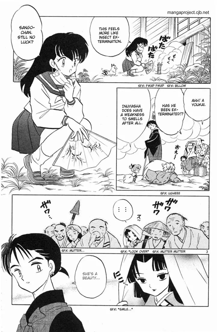 InuYasha Chapter 101 page 3 - Chapter 101: The Air-Rip Wound