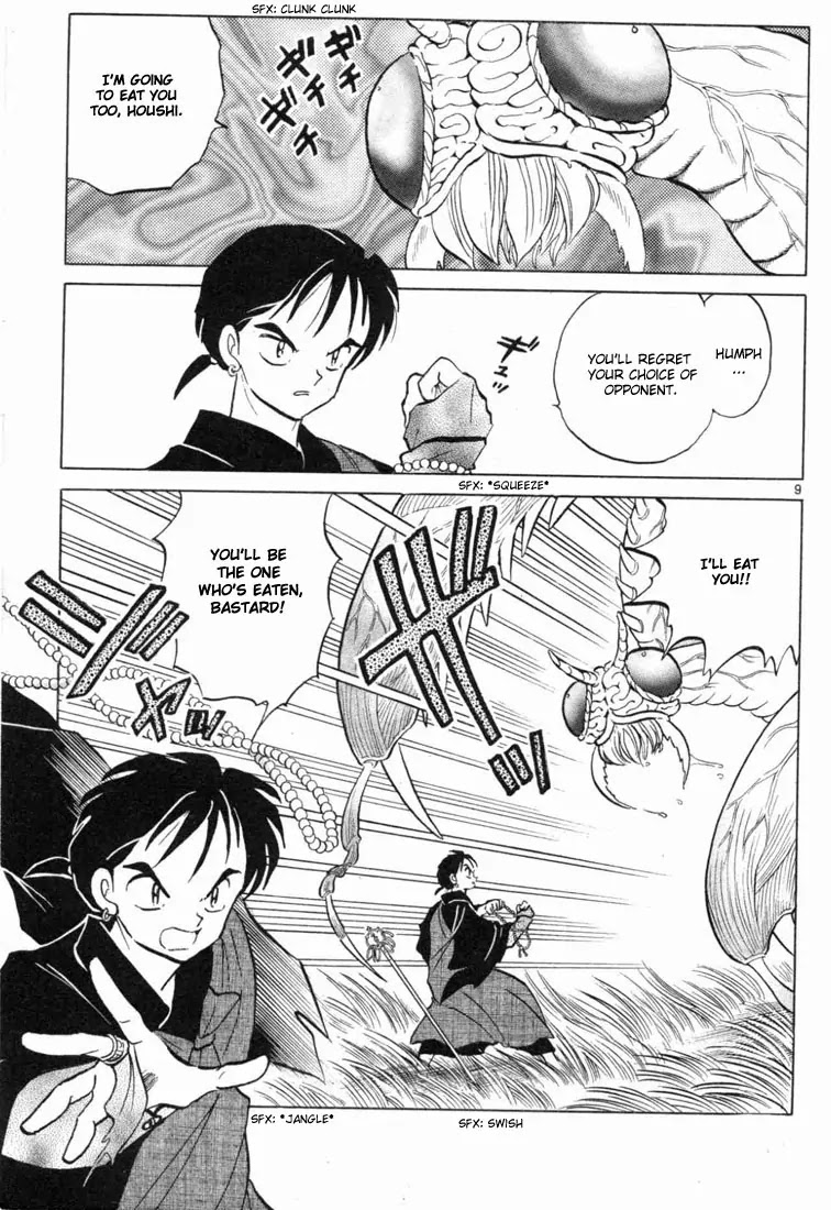 InuYasha Chapter 101 page 9 - Chapter 101: The Air-Rip Wound