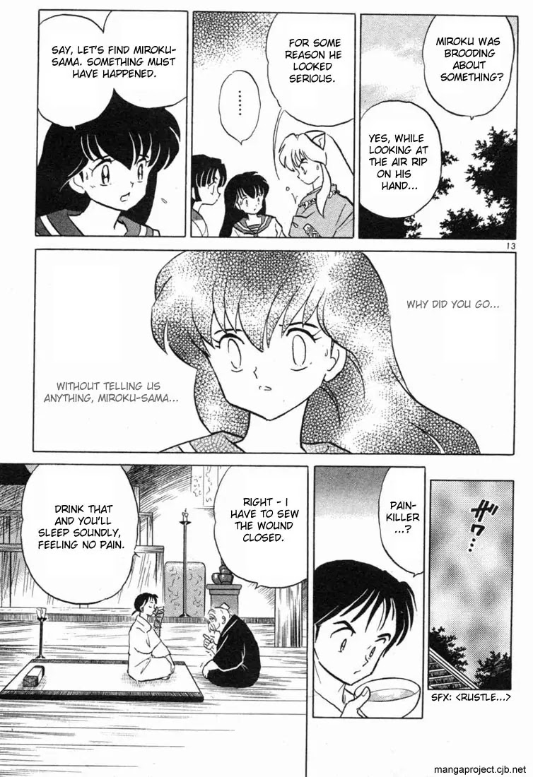 InuYasha Chapter 102 page 13 - Chapter 102: Mushin’s Temple