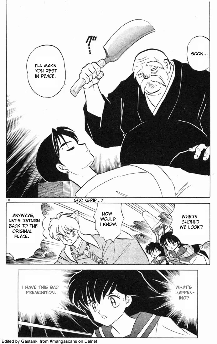 InuYasha Chapter 102 page 18 - Chapter 102: Mushin’s Temple