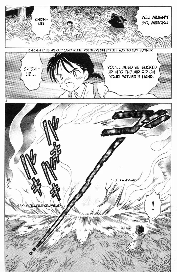InuYasha Chapter 102 page 2 - Chapter 102: Mushin’s Temple
