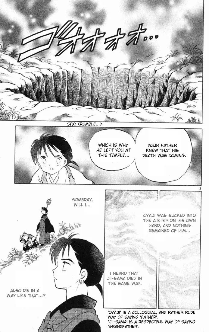 InuYasha Chapter 102 page 3 - Chapter 102: Mushin’s Temple