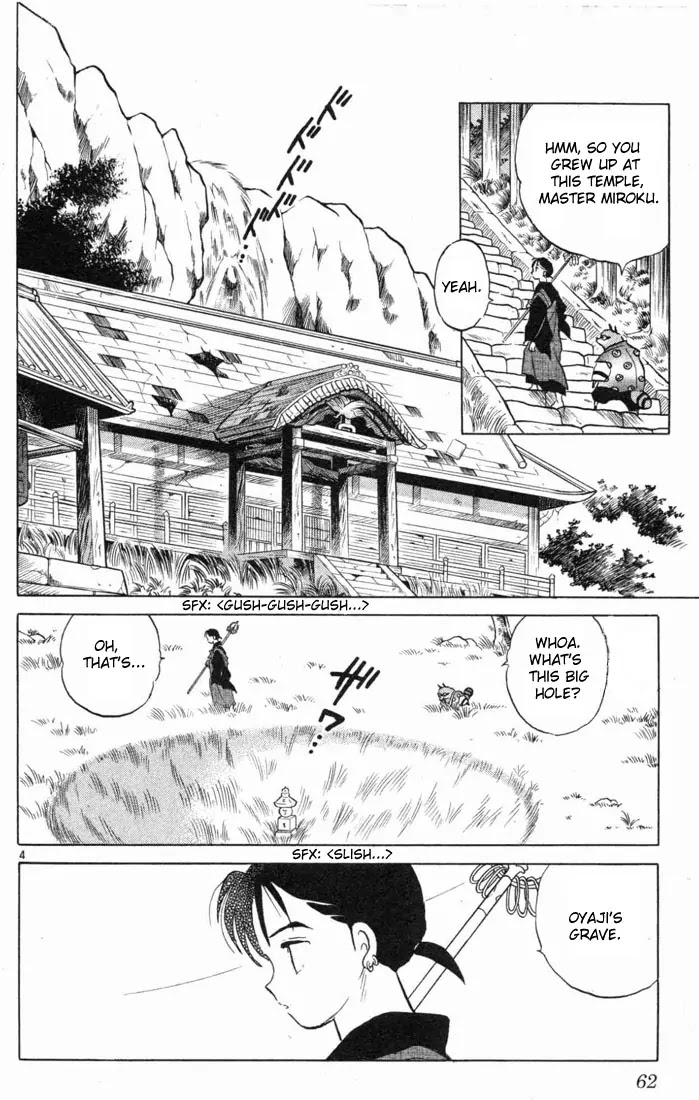 InuYasha Chapter 102 page 4 - Chapter 102: Mushin’s Temple
