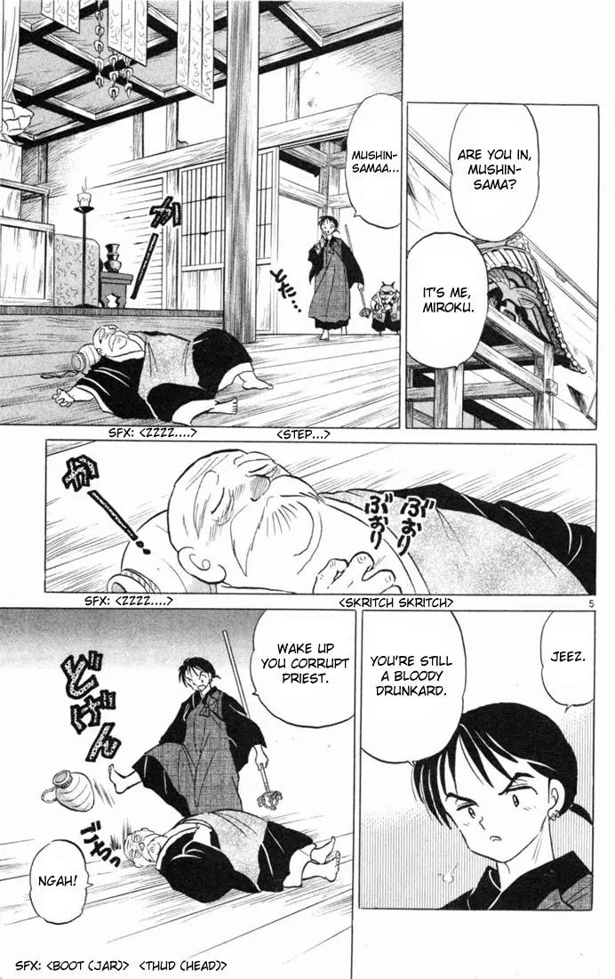 InuYasha Chapter 102 page 5 - Chapter 102: Mushin’s Temple