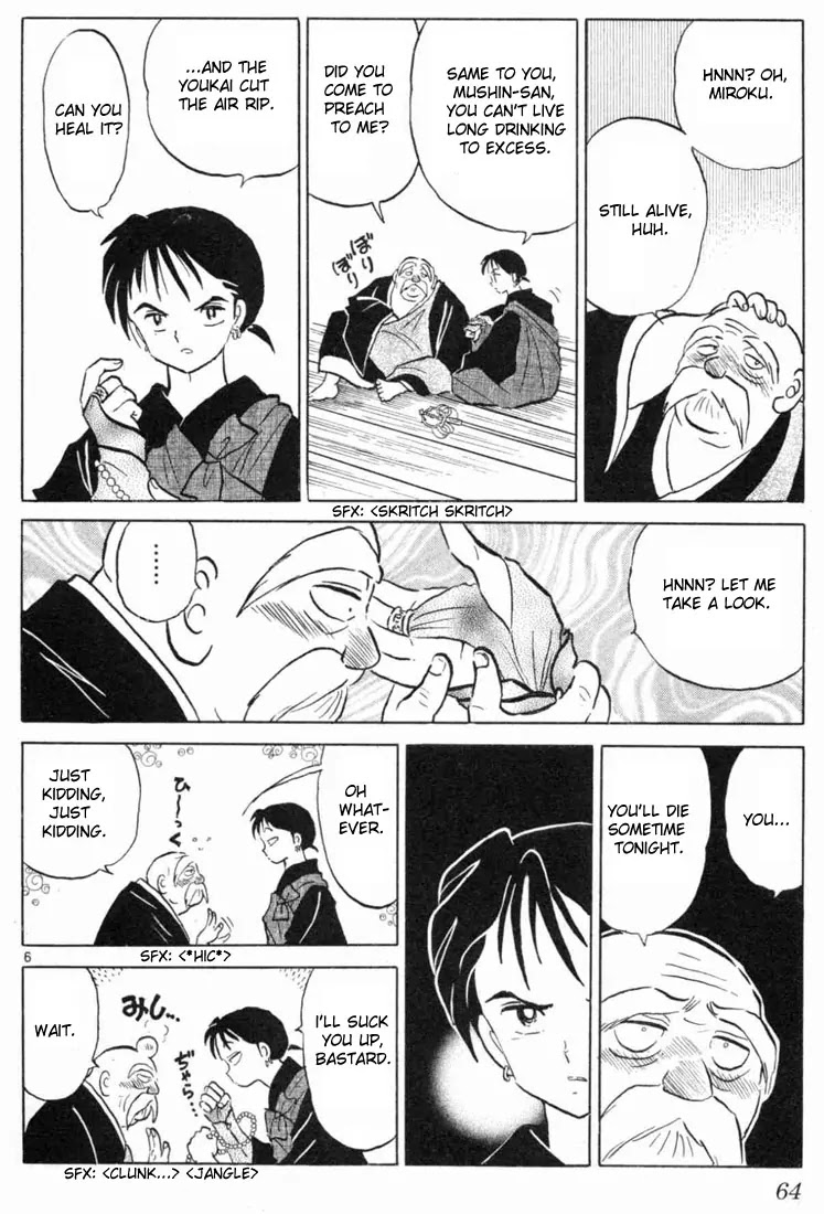 InuYasha Chapter 102 page 6 - Chapter 102: Mushin’s Temple