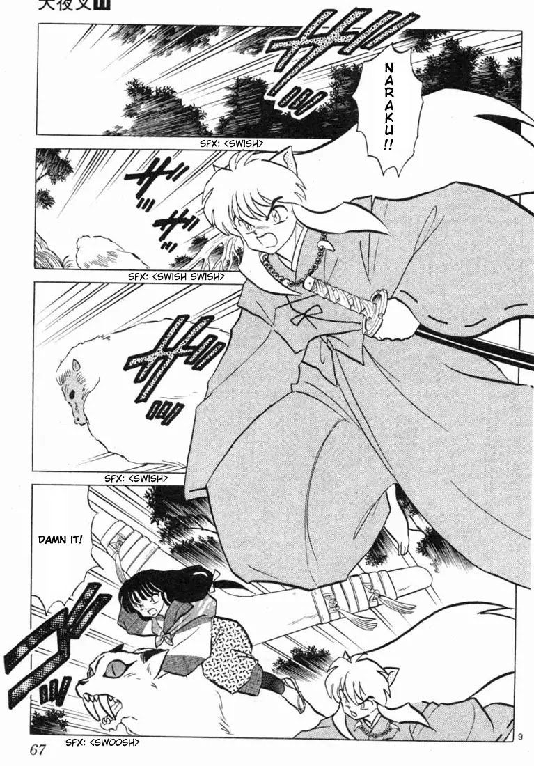 InuYasha Chapter 102 page 9 - Chapter 102: Mushin’s Temple