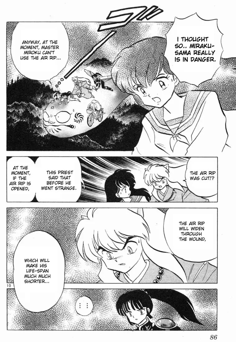 InuYasha Chapter 103 page 10 - Chapter 103: Rescue Miroku
