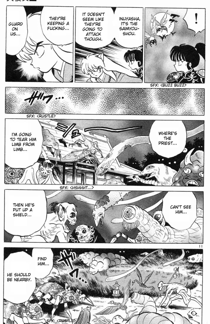 InuYasha Chapter 103 page 11 - Chapter 103: Rescue Miroku