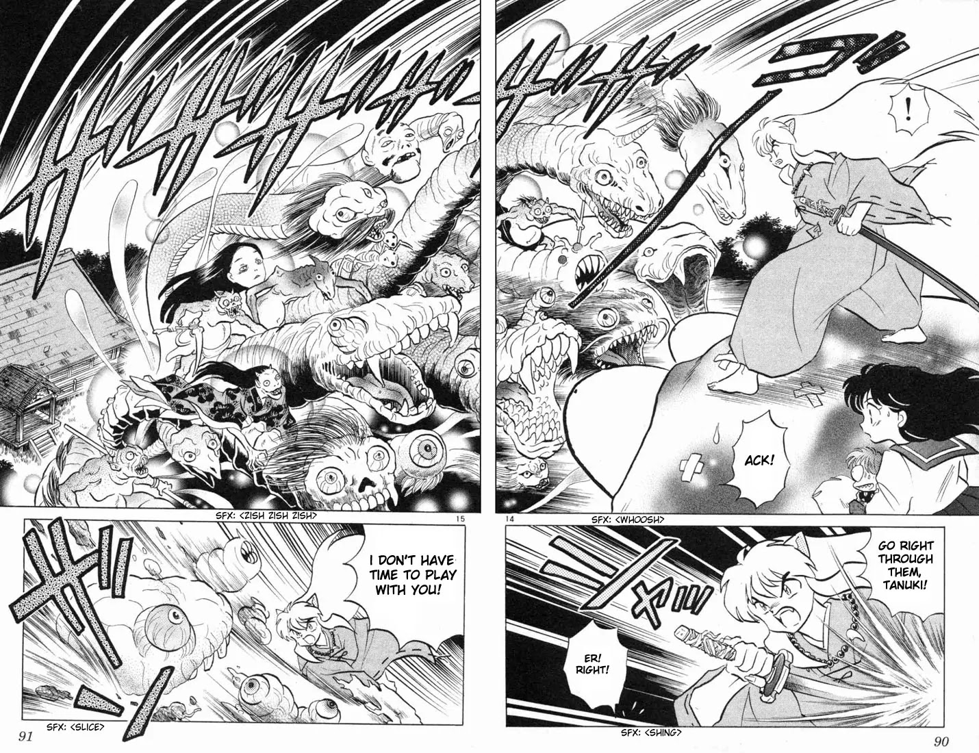 InuYasha Chapter 103 page 14 - Chapter 103: Rescue Miroku