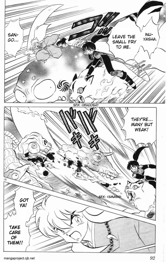 InuYasha Chapter 103 page 15 - Chapter 103: Rescue Miroku