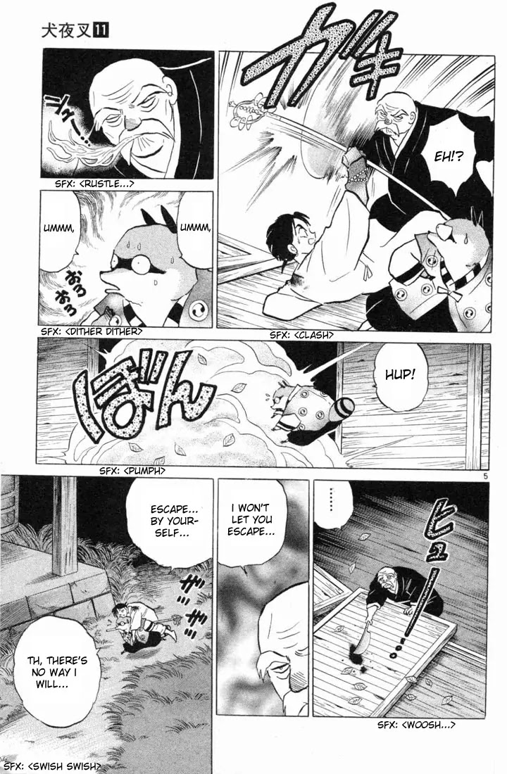 InuYasha Chapter 103 page 5 - Chapter 103: Rescue Miroku