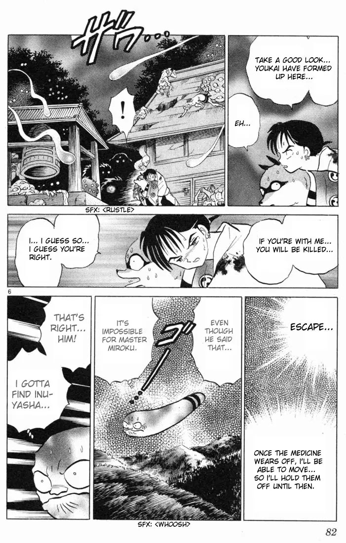 InuYasha Chapter 103 page 6 - Chapter 103: Rescue Miroku