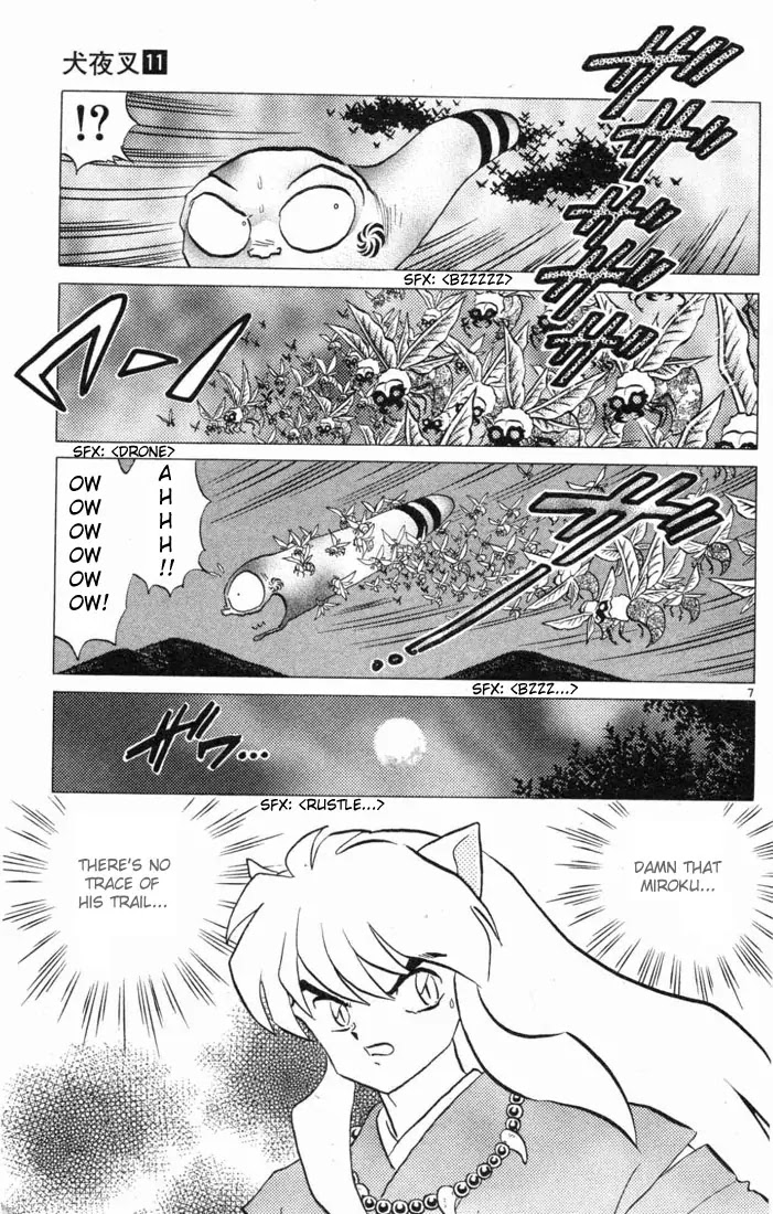 InuYasha Chapter 103 page 7 - Chapter 103: Rescue Miroku