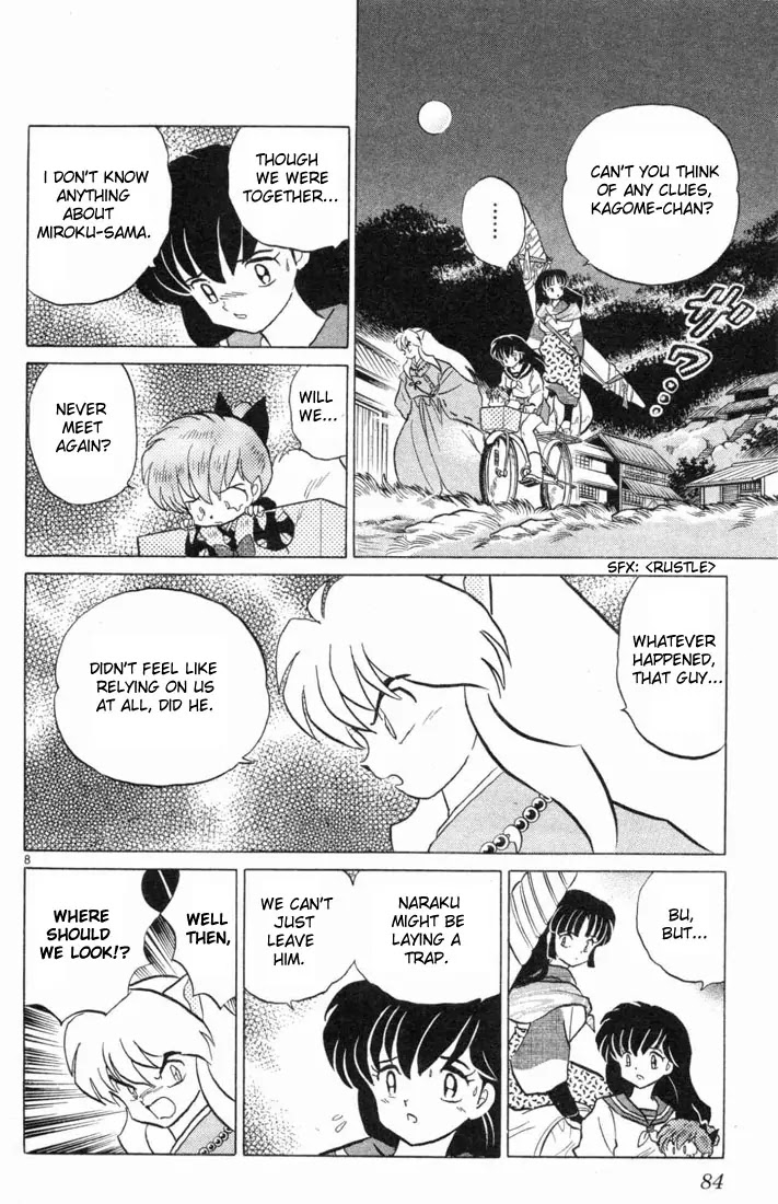 InuYasha Chapter 103 page 8 - Chapter 103: Rescue Miroku