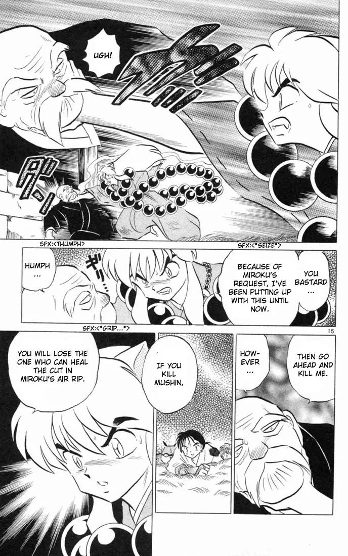 InuYasha Chapter 104 page 15 - Chapter 104: Kokochuu