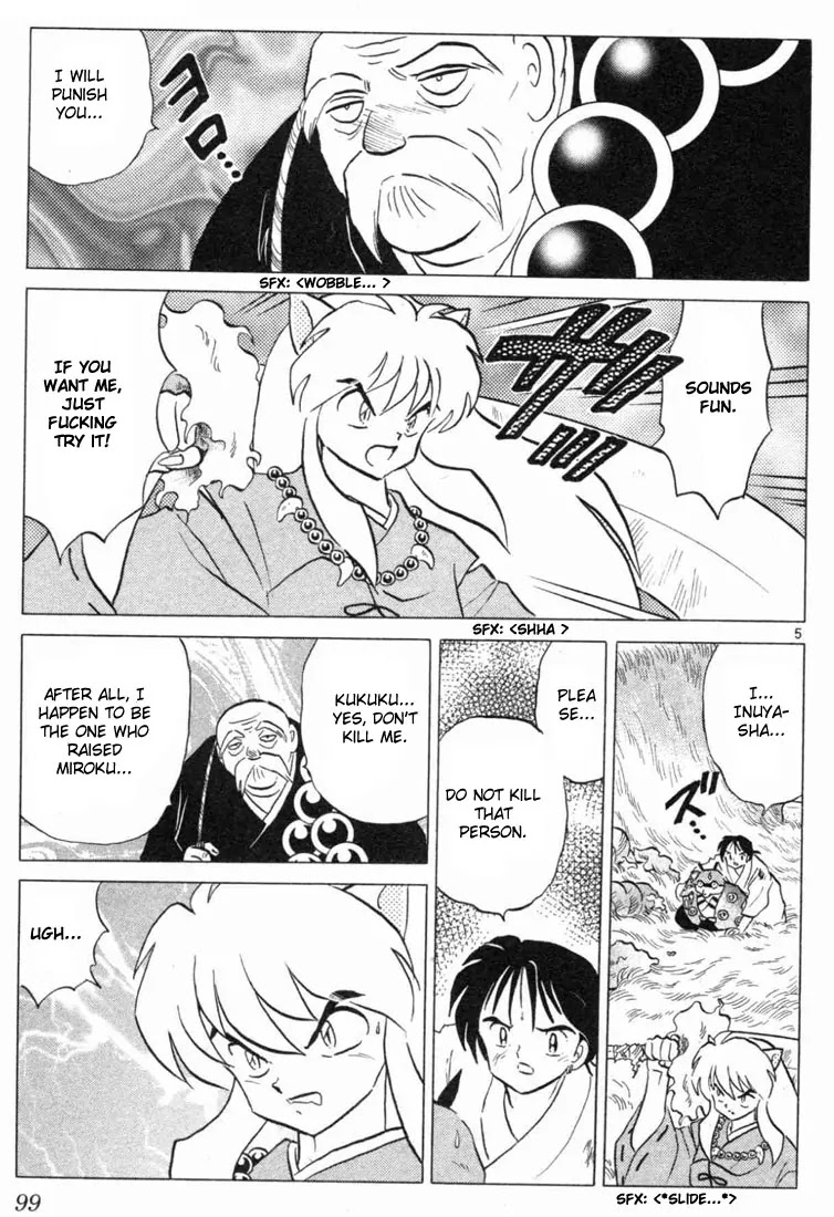 InuYasha Chapter 104 page 5 - Chapter 104: Kokochuu