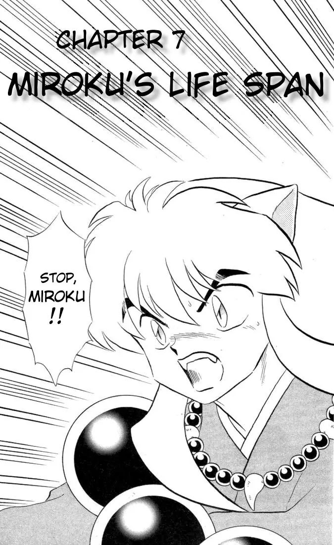 InuYasha Chapter 105 page 1 - Chapter 105: Miroku’s Life Spam