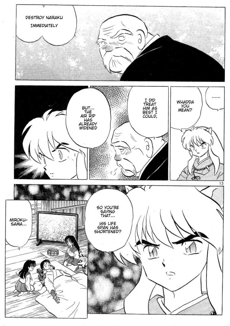 InuYasha Chapter 105 page 12 - Chapter 105: Miroku’s Life Spam