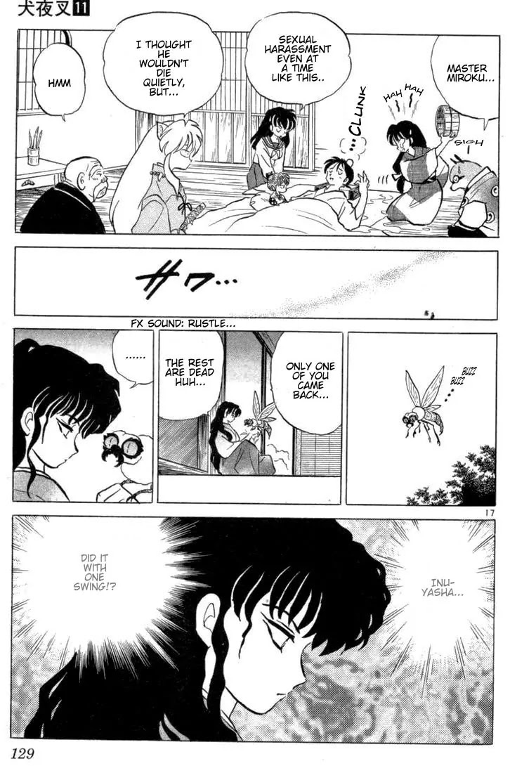 InuYasha Chapter 105 page 16 - Chapter 105: Miroku’s Life Spam